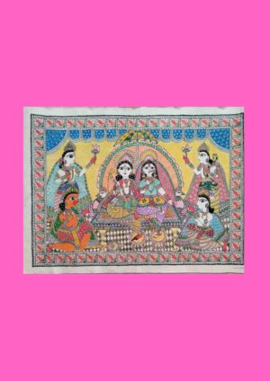 Ram Darbar (Mithila Art By Jyoti Gupta)
